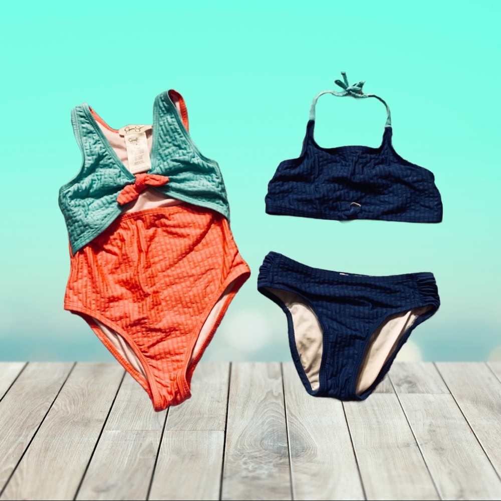 Set of Two Jessica Simpson Swimsuits